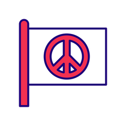 Peace flag  Icon