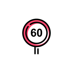 Speed limit  Icon