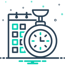 시간 계획  아이콘
