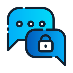 Secure communication  Icon