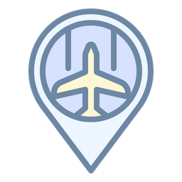 Nearby airport  Icon