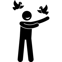 Vogelliebhaber  Symbol