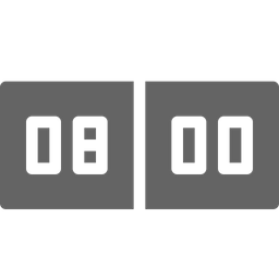 Digital clock  Icon