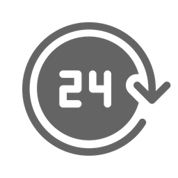 24 hour service  Icon