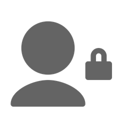 Secure user  Icon