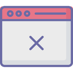 Cancel screen  Icon