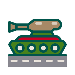Tanque Militar Arma Militar Ícone