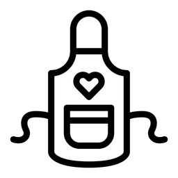 Schürze  Symbol