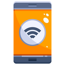 Smartphone Mobile Wifi Wireless Icon