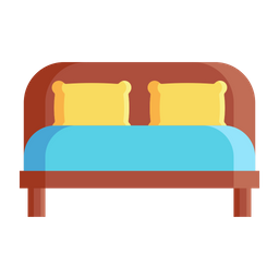 Double Bed  Icon