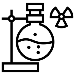 Chemisches Experiment  Symbol