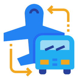 Airport Shuttle Service  Icon