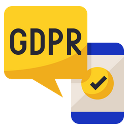 GDPR 모바일  아이콘