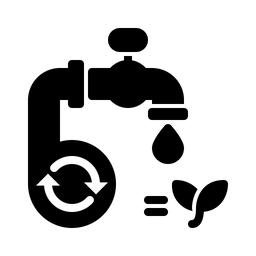 Wasserrecycling  Symbol