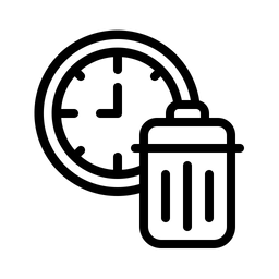 Zeitverschwendung  Symbol