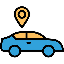 Car navigation  Icon