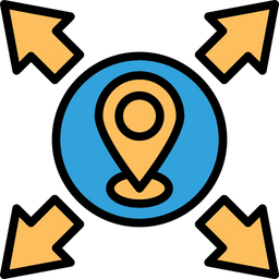 Driving directions  Icon