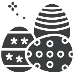 부활절 계란  아이콘