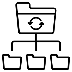 Datensicherungsordner  Symbol