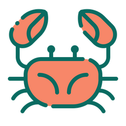 Crabe  Icône