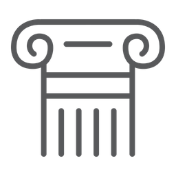 Columna griega  Icono