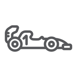 Formula one car  Icon