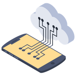 Cloud Hosting  Icon