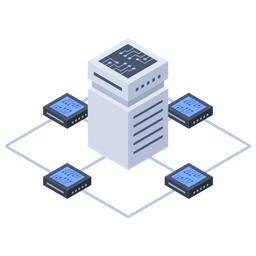 Data Center  Icon