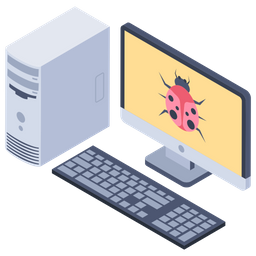 Computer Virus  Icon