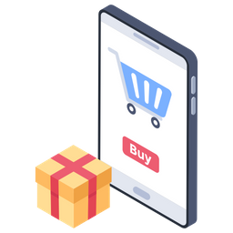 Mobile Shopping  Icon