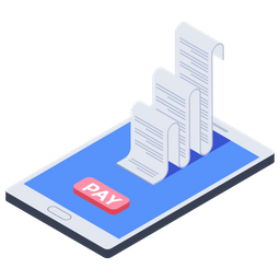 Online Bill  Icon