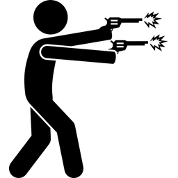 Doppelpistole  Symbol