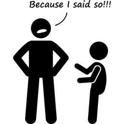 Arroganter Vater  Symbol