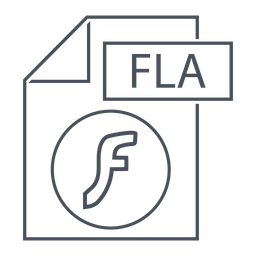 FLA-Datei  Symbol