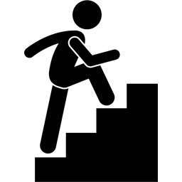 Mann schnell  Symbol