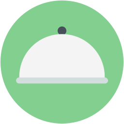 Food Platter Serving Icon
