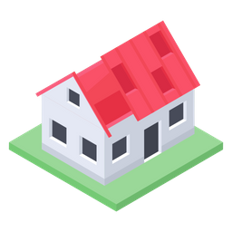 Constructed House  Icon