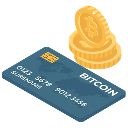 Bitcoin Card  Icon