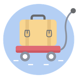 Luggage Trolley  Icon