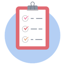 Approved Document Contract Todo List Icon