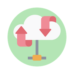 Cloud Data Network  Icon