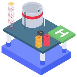 Usine de l’industrie pétrolière  Icône