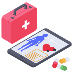 Healthcare Mobile App  Icon