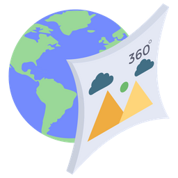 360 Degree Photo  Icon