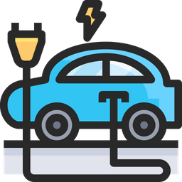 Electric Car  Icon