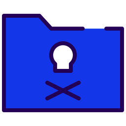 Dangerous Folder  Icon