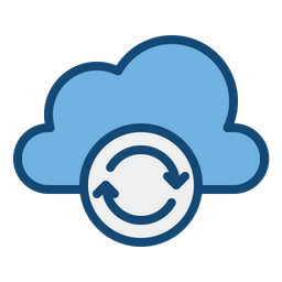 클라우드 동기화  아이콘