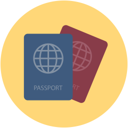 Identification Passports Permit Icon