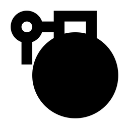 Antipersonenbombe  Symbol