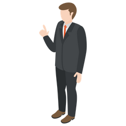 Business Person Avatar  Icon